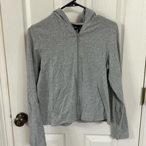 St John’s Bay grey zipper up light jacket